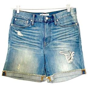 Madewell High Rise Perfect Denim Jean Shorts 26